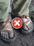 грязная обувь плохо